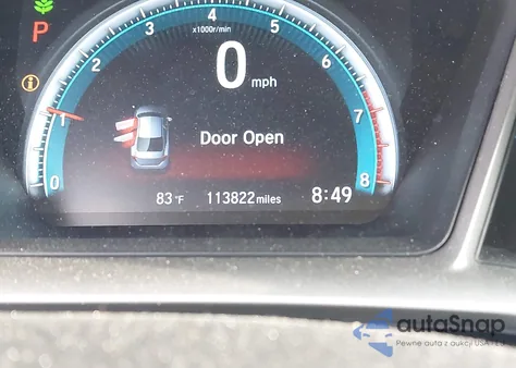 2017 Honda Civic Ex from USA, damaged, VIN 19XFC2F71HE079036